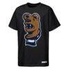 Penn State Nittany Lions Mitchell & Ness Youth Big Face Mascot T-Shirt - Black - Front View