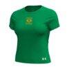 Notre Dame Fighting Irish Under Armour Women's Irish Wear Green Collection Meridian T-Shirt - - Side View