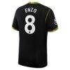 Enzo Fernández Chelsea Nike 2026/27 Away Match Authentic Jersey - Black - Detail View