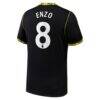 Enzo Fernández Chelsea Nike 2026/27 Away Stadium Replica Jersey - Black - Detail View
