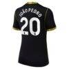 João Pedro Chelsea Nike Women's 2026/27 Away Stadium Replica Jersey - Black - Detail View