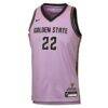 Veronica Burton Golden State Valkyries Nike Youth Victory Player Jersey - Explorer Edition - - Side View