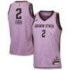 Kaitlyn Chen Golden State Valkyries Nike Youth Victory Player Jersey - Explorer Edition - - Front View