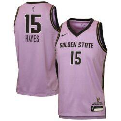 Tiffany Hayes Golden State Valkyries Nike Youth Victory Player Jersey - Explorer Edition - - Front View