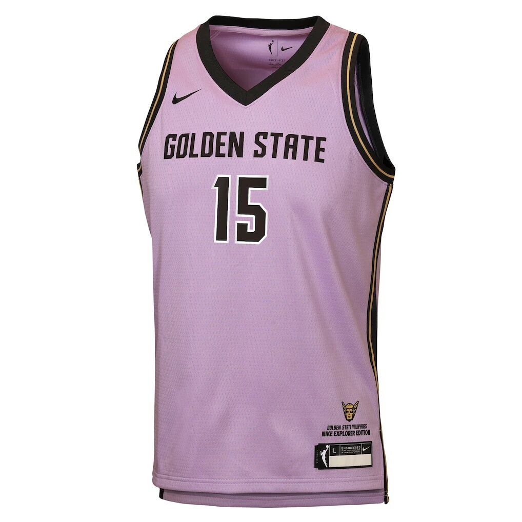 Tiffany Hayes Golden State Valkyries Nike Youth Victory Player Jersey - Explorer Edition - Violet