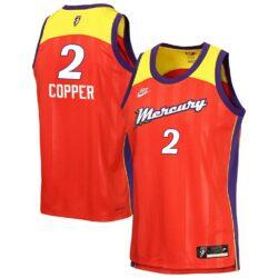 Kahleah Copper Phoenix Mercury Nike Youth Victory Swingman Jersey - Red - Front View
