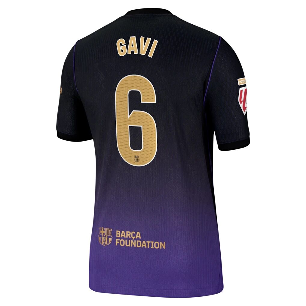 Gavi Barcelona Nike 2026/27 Away Match Authentic Jersey