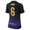 Gavi Barcelona Nike Women's 2026/27 Away Stadium Replica Jersey - Purple - Detail View