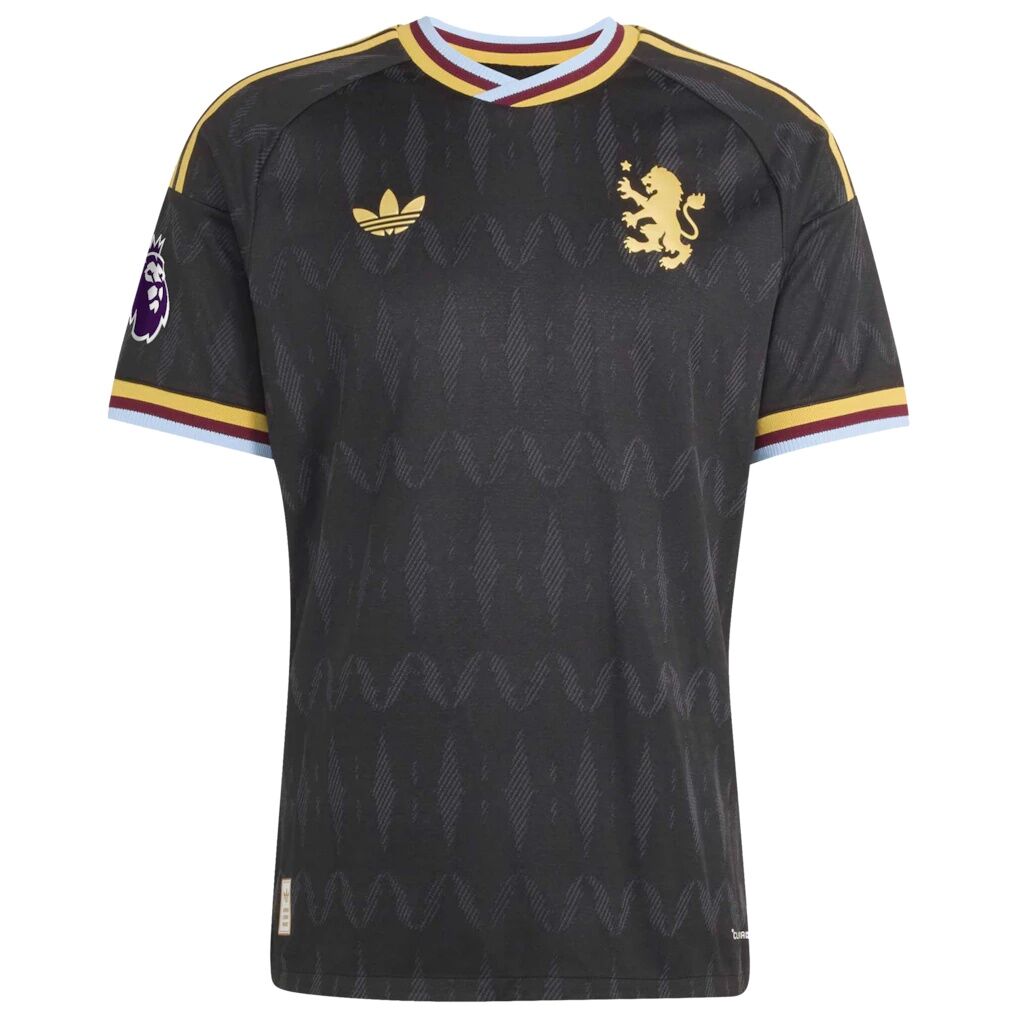 Aston Villa adidas 2026/27 Away On-Field Authentic Patch Jersey