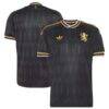 Aston Villa adidas 2026/27 Away Replica Jersey - Black - Front View