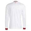 Liverpool adidas 2026/27 Away Replica Long Sleeve Jersey - White - Detail View