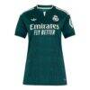 Real Madrid adidas Women's 2026/27 Away Replica Jersey - Green - Side View
