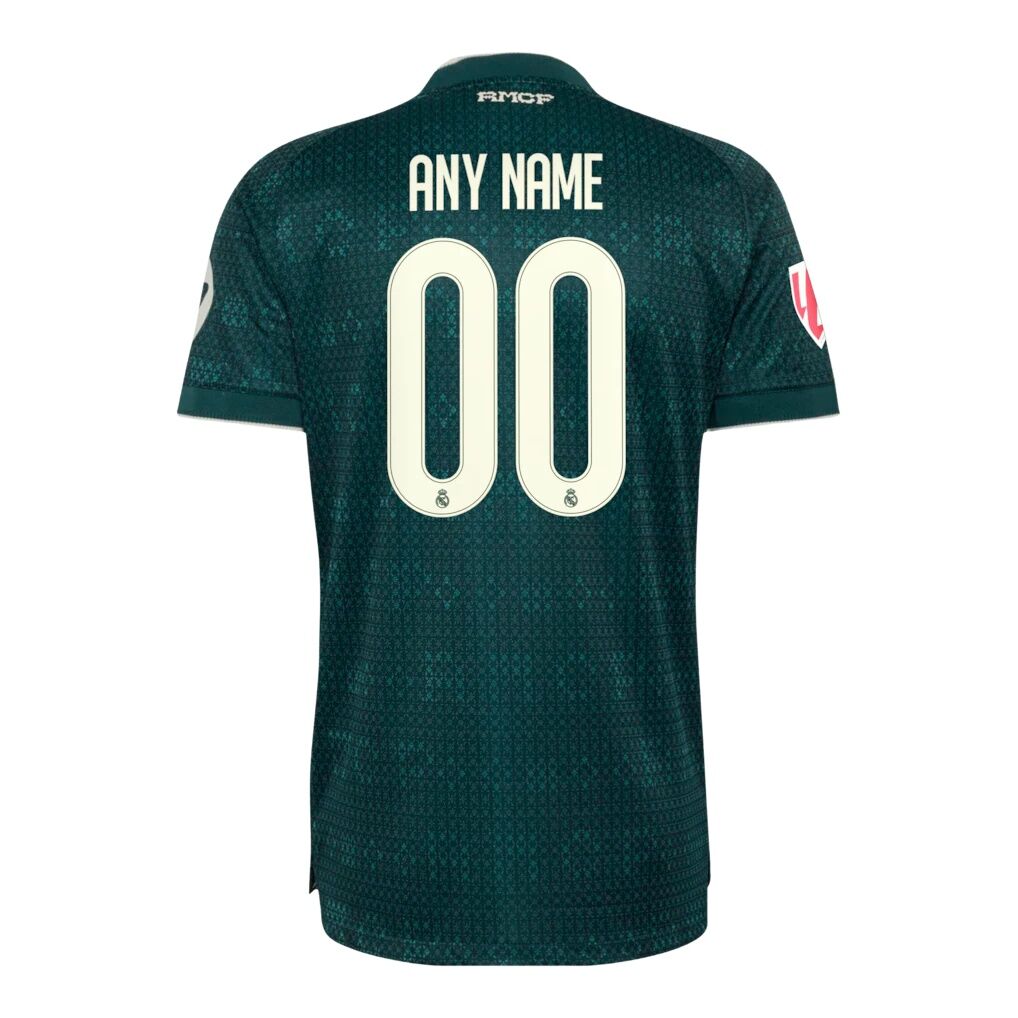 Real Madrid adidas 2026/27 Away On-Field Authentic Custom Jersey