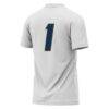 UC Davis Aggies GameDay Greats Unisex Lightweight Collegiate Soccer Fashion Jersey - White - Detail View