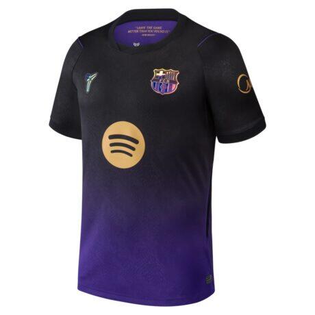 Barcelona Nike 2026/27 Away Stadium Replica Jersey - Purple - Side View