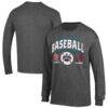 Alabama Crimson Tide vs. St. John's Red Storm Champion Unisex 2026 NCAA Baseball Super Regional Matchup Long Sleeve T-Shirt - Gray - Front View