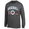 Alabama Crimson Tide vs. St. John's Red Storm Champion Unisex 2026 NCAA Baseball Super Regional Matchup Long Sleeve T-Shirt - Gray - Side View