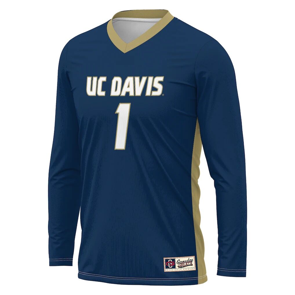 UC Davis Aggies GameDay Greats Unisex Lightweight Collegiate Volleyball Fashion Jersey