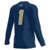 UC Davis Aggies GameDay Greats Unisex Lightweight Collegiate Volleyball Fashion Jersey - Navy - Detail View