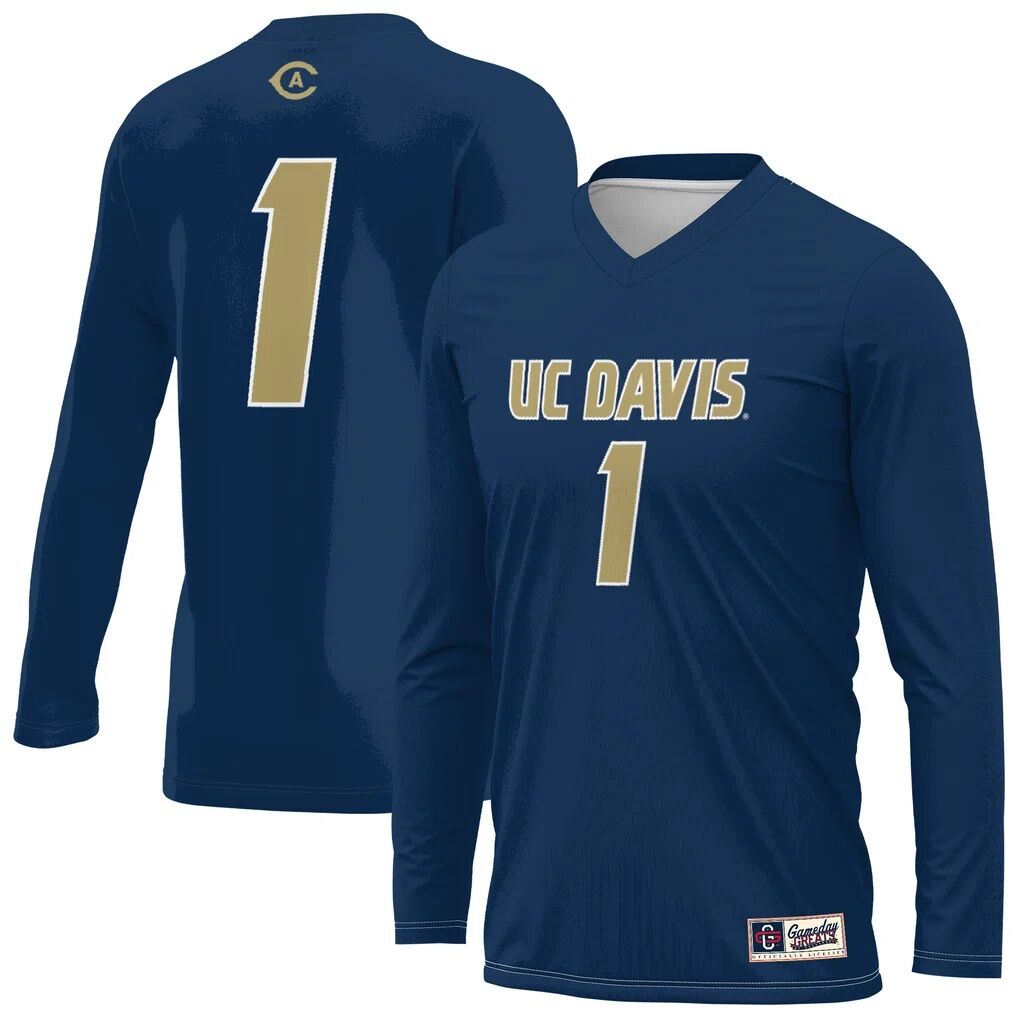 UC Davis Aggies GameDay Greats Youth Lightweight Collegiate Volleyball Fashion Jersey