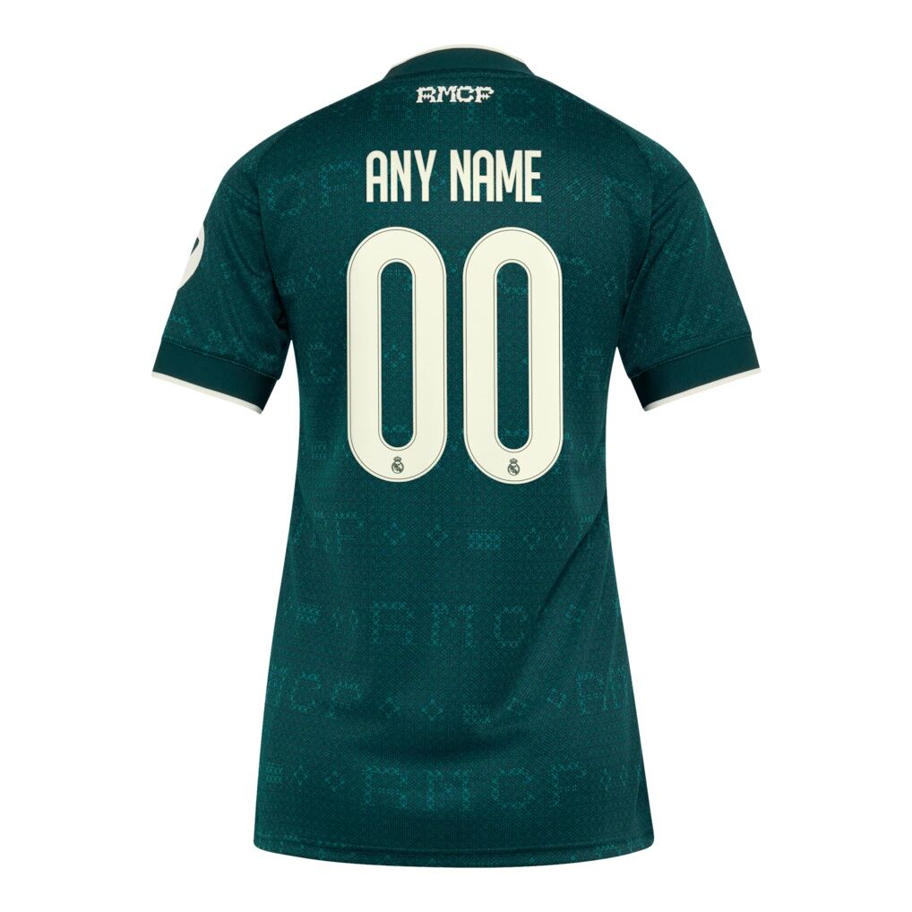 Real Madrid adidas Women's 2026/27 Away Replica Custom Jersey