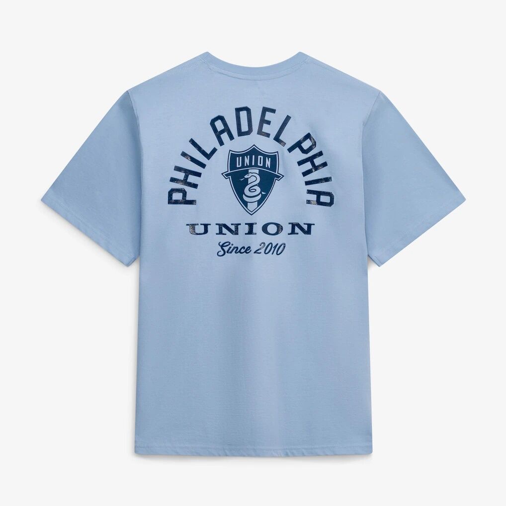 Philadelphia Union Sportiqe Unisex Duke Jersey T-Shirt - Light Blue