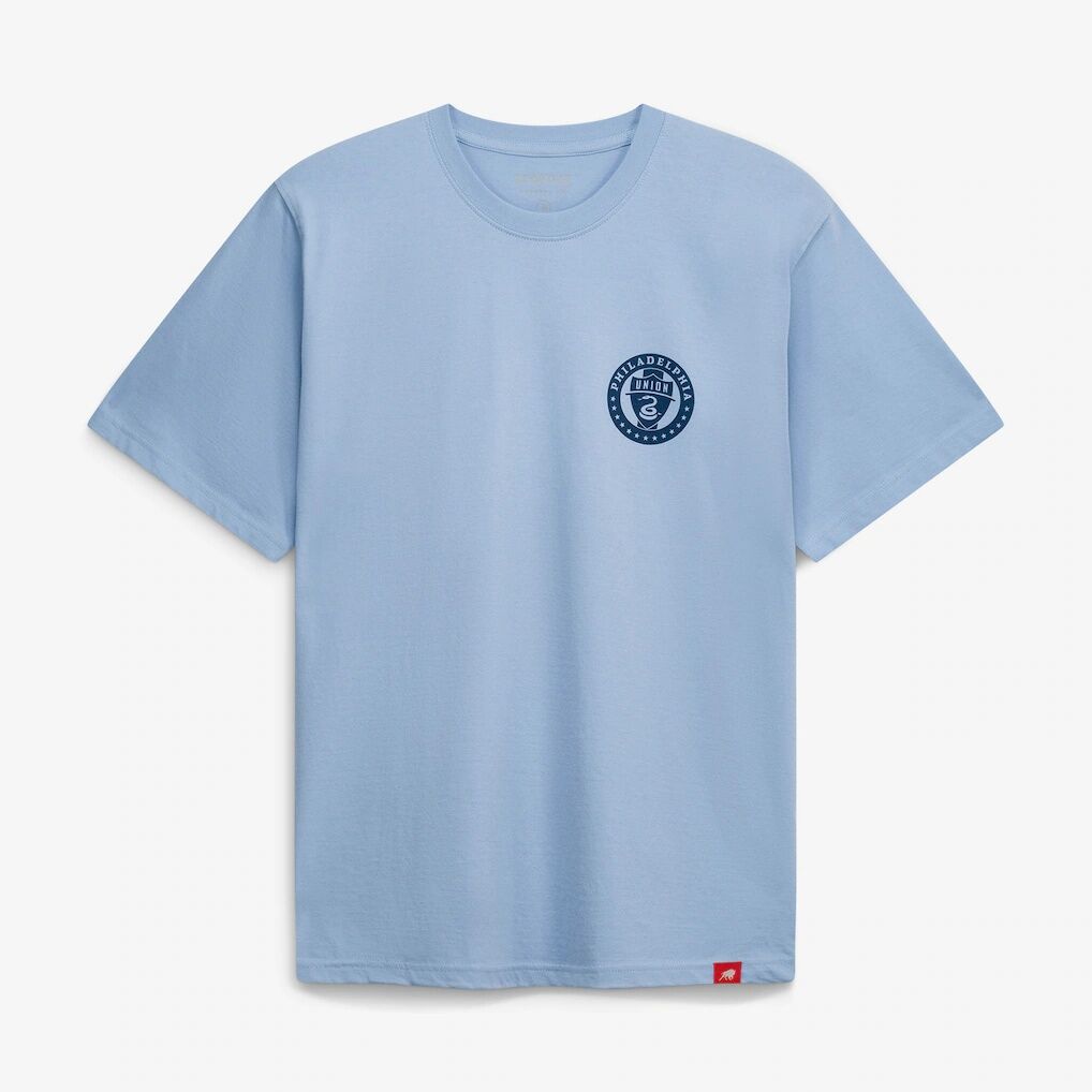 Philadelphia Union Sportiqe Unisex Duke Jersey T-Shirt - Light Blue
