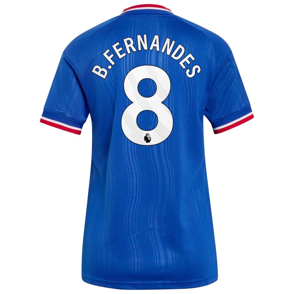 Bruno Fernandes Manchester United adidas Women's 2026/27 Away Replica Jersey - Royal