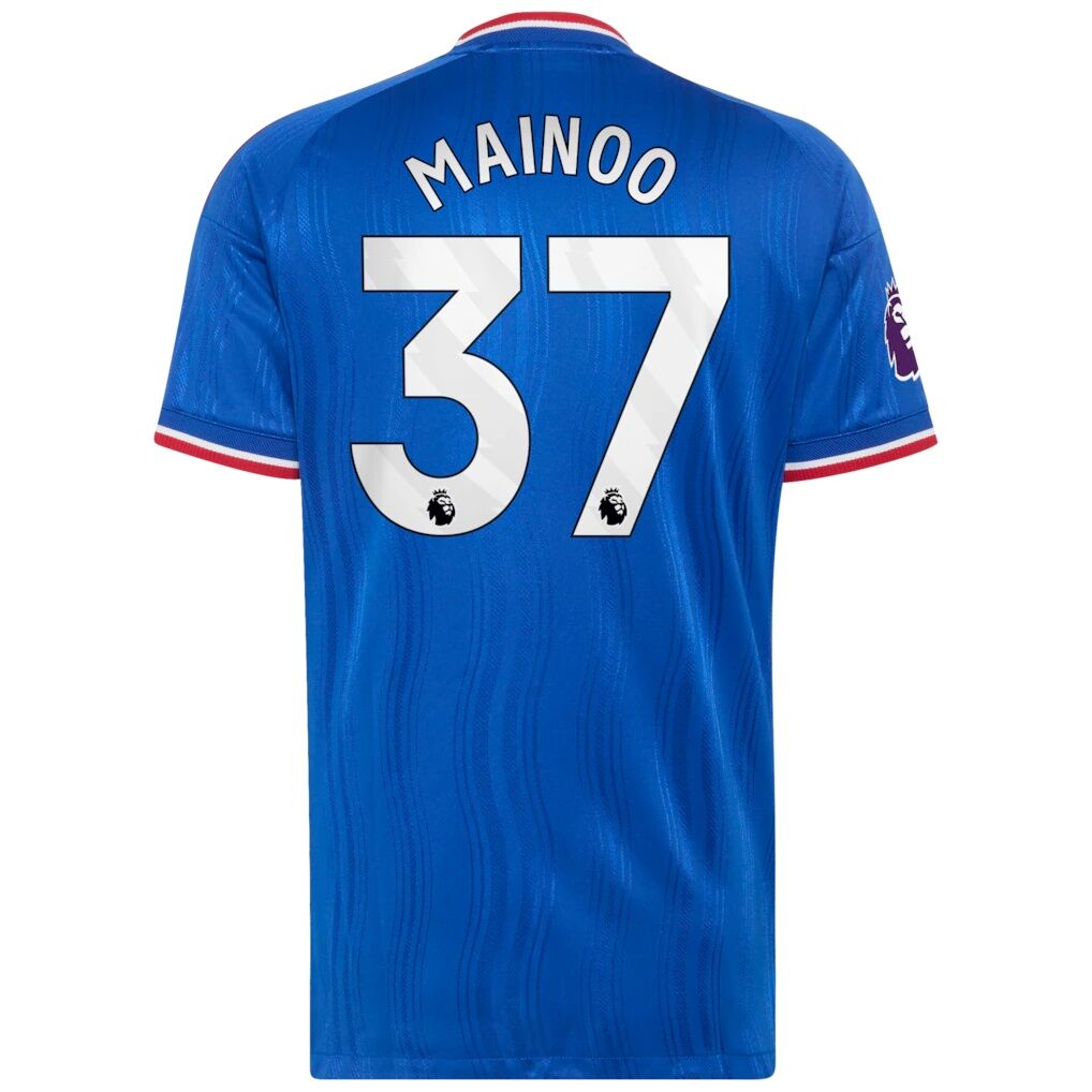 Kobbie Mainoo Manchester United adidas 2026/27 Away On-Field Authentic Jersey - Royal