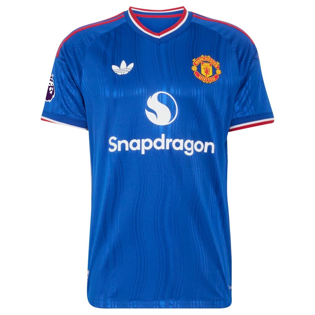 Kobbie Mainoo Manchester United adidas 2026/27 Away On-Field Authentic Jersey - Royal