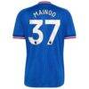 Kobbie Mainoo Manchester United adidas 2026/27 Away Replica Jersey - Royal - Detail View