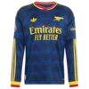 Eberechi Eze Arsenal adidas 2026/27 Away On-Field Authentic Long Sleeve Jersey - Navy - Side View