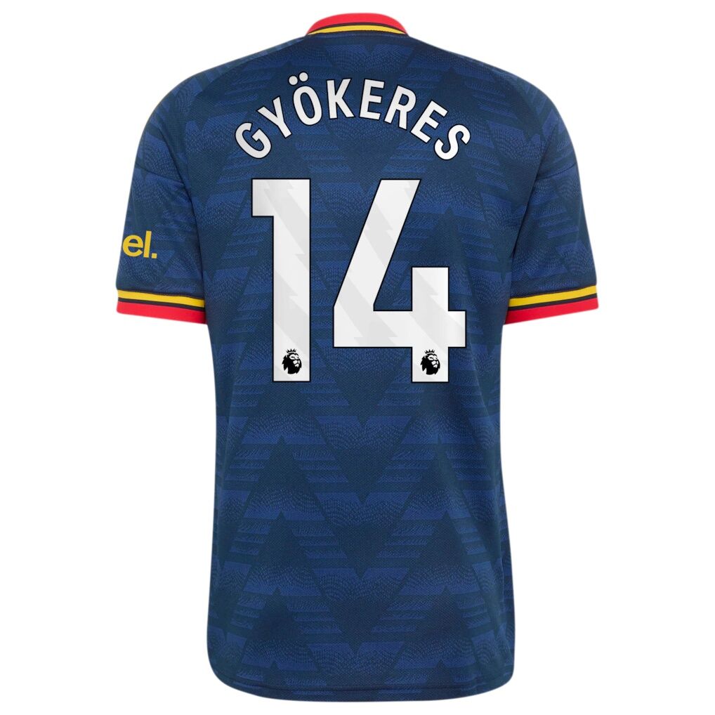 Viktor Gyökeres Arsenal adidas 2026/27 Away Replica Jersey