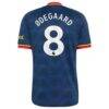 Martin Ødegaard Arsenal adidas 2026/27 Away Replica Jersey - Navy - Detail View