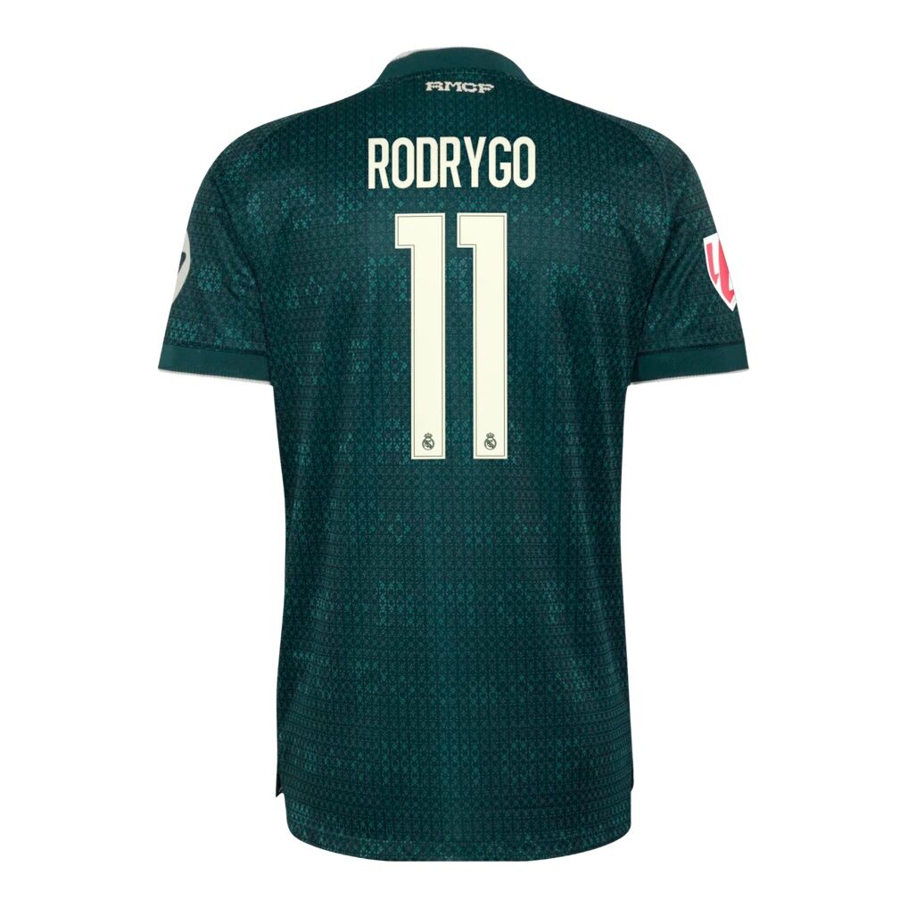 Rodrygo Real Madrid adidas 2026/27 Away On-Field Authentic Jersey