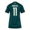 Rodrygo Real Madrid adidas Women's 2026/27 Away Replica Jersey - Green - Detail View