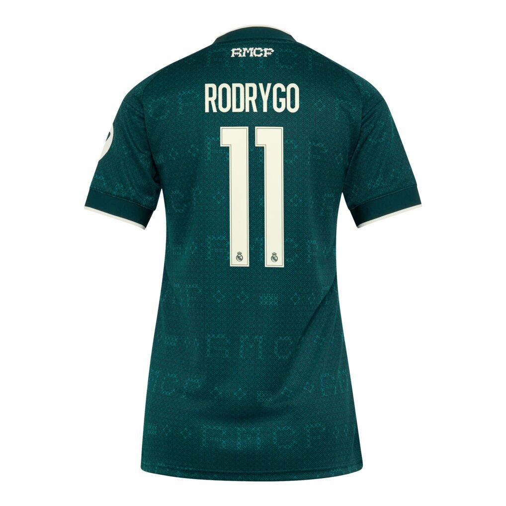 Rodrygo Real Madrid adidas Women's 2026/27 Away Replica Jersey