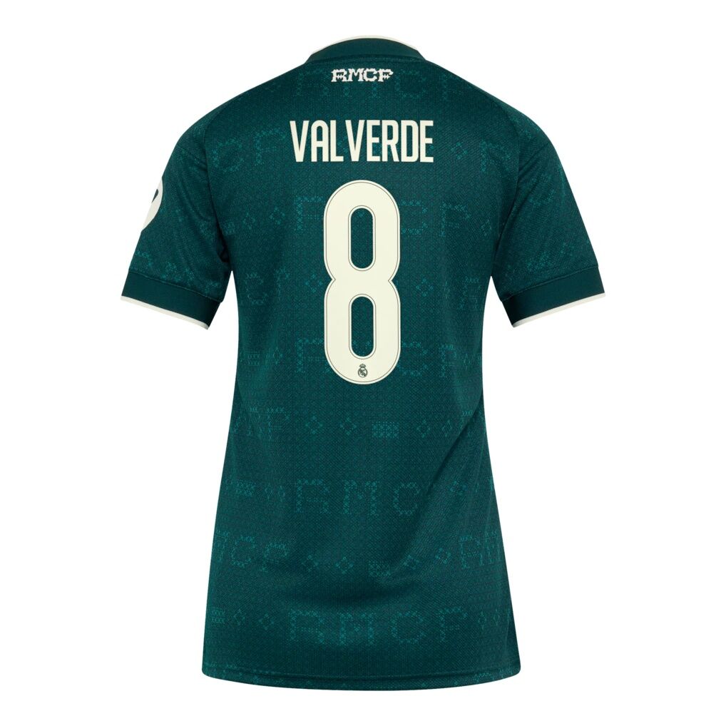Federico Valverde Real Madrid adidas Women's 2026/27 Away Replica Jersey