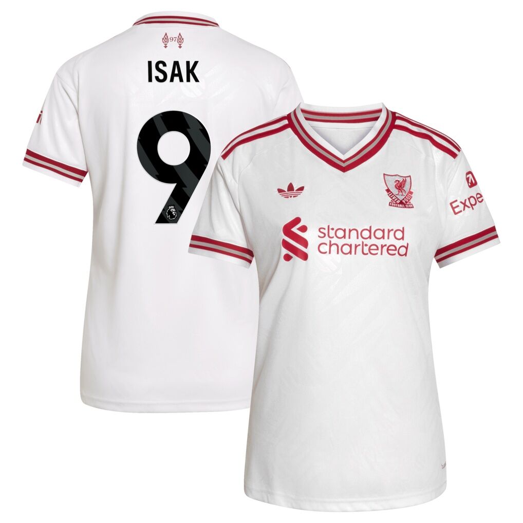 Alexander Isak Liverpool adidas Women's 2026/27 Away Replica Jersey