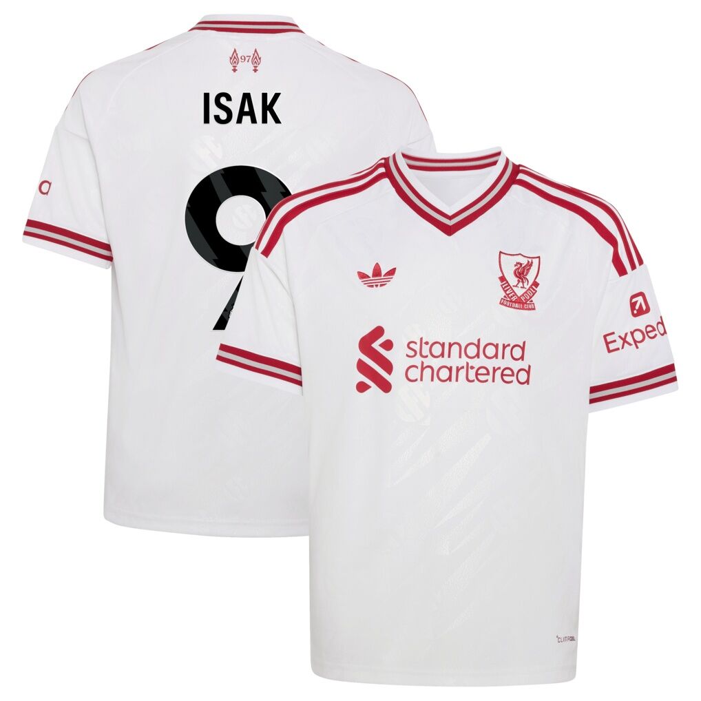 Alexander Isak Liverpool adidas Youth 2026/27 Away Replica Jersey
