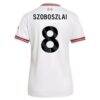 Dominik Szoboszlai Liverpool adidas Women's 2026/27 Away Replica Jersey - White - Detail View