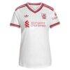 Dominik Szoboszlai Liverpool adidas Women's 2026/27 Away Replica Jersey - White - Side View