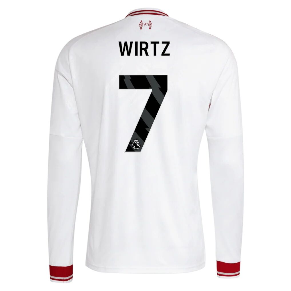 Florian Wirtz Liverpool adidas 2026/27 Away Replica Long Sleeve Jersey