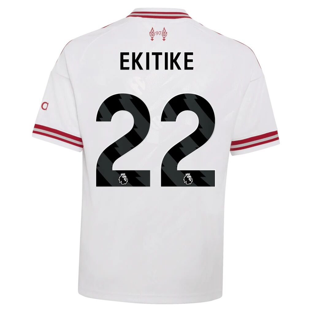Hugo Ekitike Liverpool adidas Youth 2026/27 Away Replica Jersey