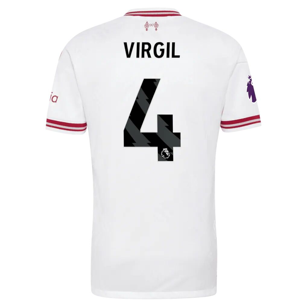Virgil van Dijk Liverpool adidas 2026/27 Away On-Field Authentic Jersey