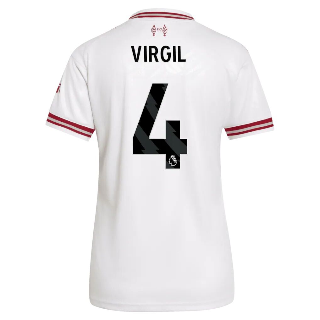 Virgil van Dijk Liverpool adidas Women's 2026/27 Away Replica Jersey