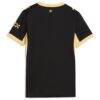 Manchester City Puma Women's 2026/27 Away Replica Jersey - Black - Detail View