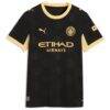 Phil Foden Manchester City Puma Women's 2026/27 Away Replica Jersey - Black - Side View