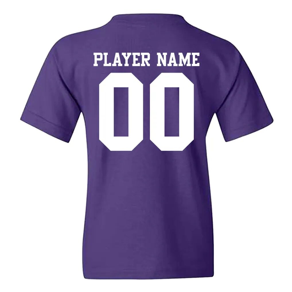 Northwestern Wildcats Youth NIL Pick-A-Player Football Shirsey T-Shirt