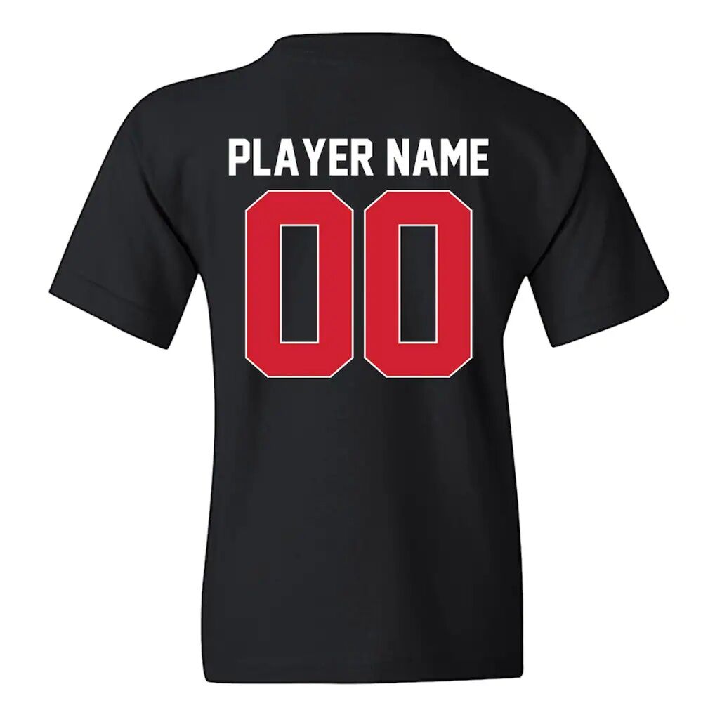Rutgers Scarlet Knights Youth NIL Pick-A-Player Football Shirsey T-Shirt